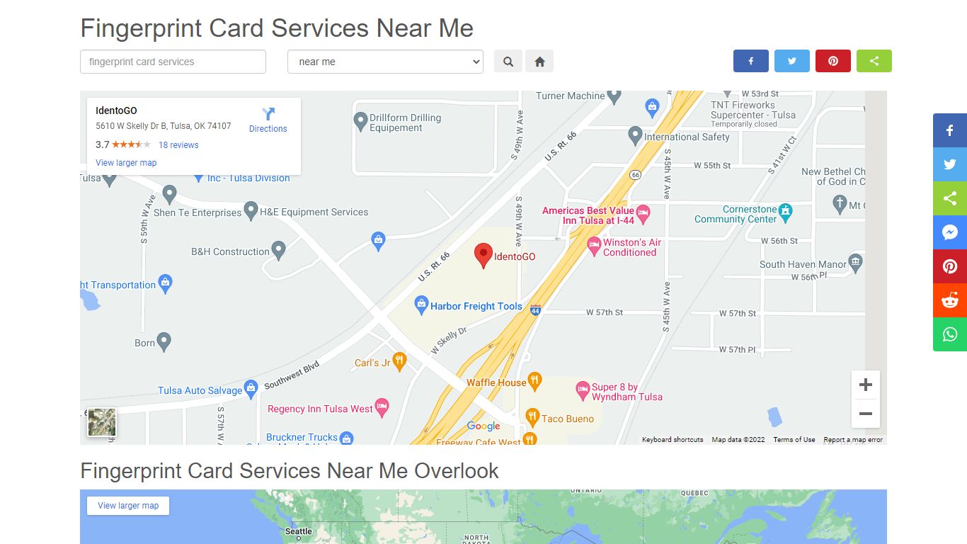 Fingerprint Card Services Near Me